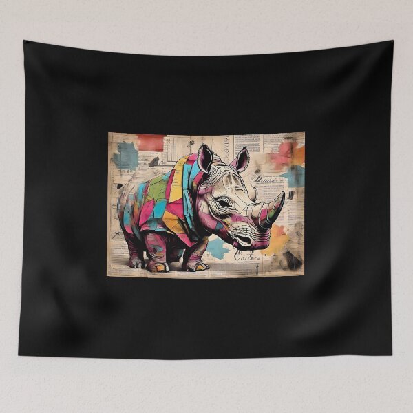 Item preview, Rainbow Rhino designed and sold by Zenvo.