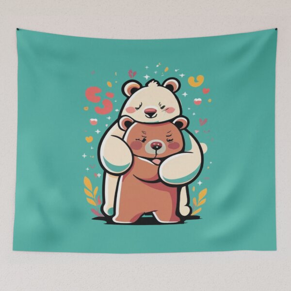 Item preview, Bubu Und Dudu Hug, Bubu and Dudu Happy Heart, designed and sold by UrbanGraphixs.