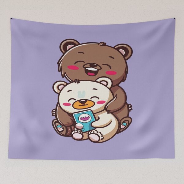 Item preview, Bubu Und Dudu Hug, Bubu and Dudu Happy Heart, designed and sold by UrbanGraphixs.
