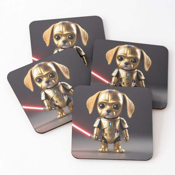 Item preview, Robot dog is training to fight. designed and sold by BotunPeony.