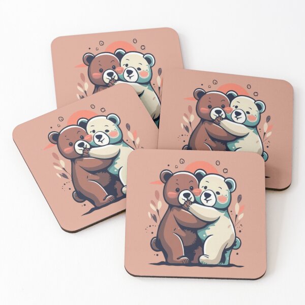 Item preview, Bubu Und Dudu Hug, Bubu and Dudu Happy Heart, designed and sold by UrbanGraphixs.