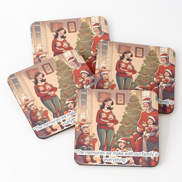 Item preview, The memories we make with our family is everything / christmas family t - shirts designed and sold by Gullona.
