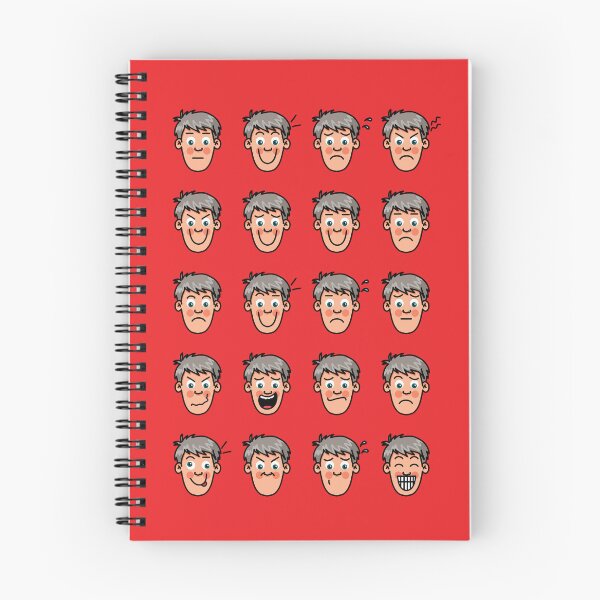 Item preview, Different expressions on a little boy's face designed and sold by HarridanCreates.