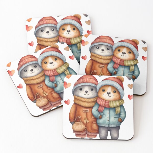 Item preview, seal in love with heart in hand designed and sold by wplamkung.