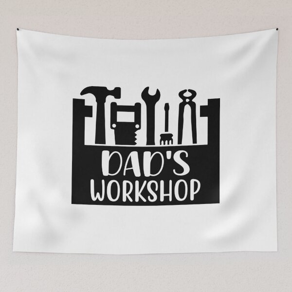 Item preview, Father's Craft Haven: Workshop Vibes Collection designed and sold by Art-shia.
