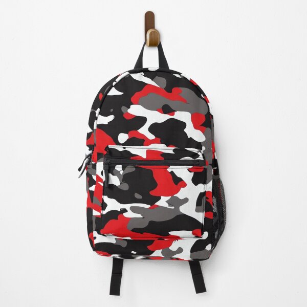Item preview, Red, gray and white Camouflage designed and sold by TheCamoShop.