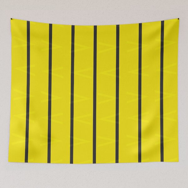 Item preview, Burnley Yellow and Black Pinstripes 1993 Away designed and sold by Sporting Colour.