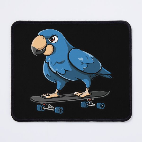 Item preview, Blue Quaker Bird Skateboard Punk designed and sold by NAMIllustrator.