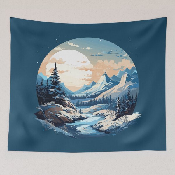 Item preview, Snowy Forest designed and sold by Haramana.