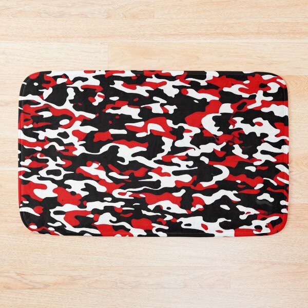 Item preview, Red and Black Camouflage designed and sold by TheCamoShop.