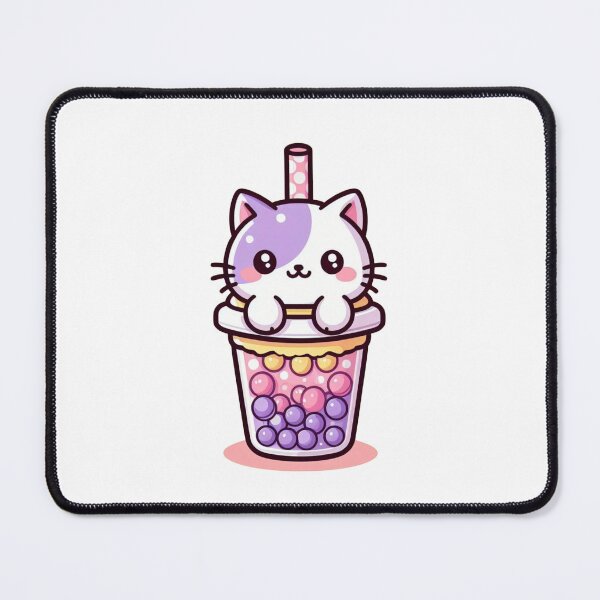 Item preview, Bubble Tea Cute NekoCat designed and sold by tuckmerrytees.