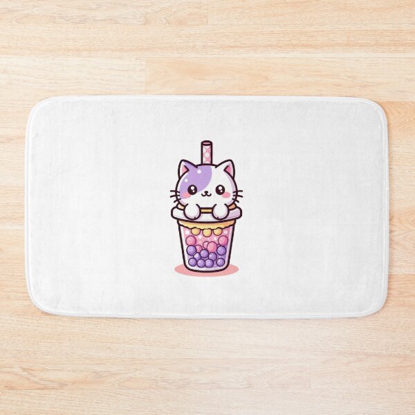 Item preview, Bubble Tea Cute NekoCat designed and sold by tuckmerrytees.
