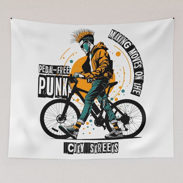 Item preview, Pedal-free punk, making moves on the city streets designed and sold by Concept-Hub.