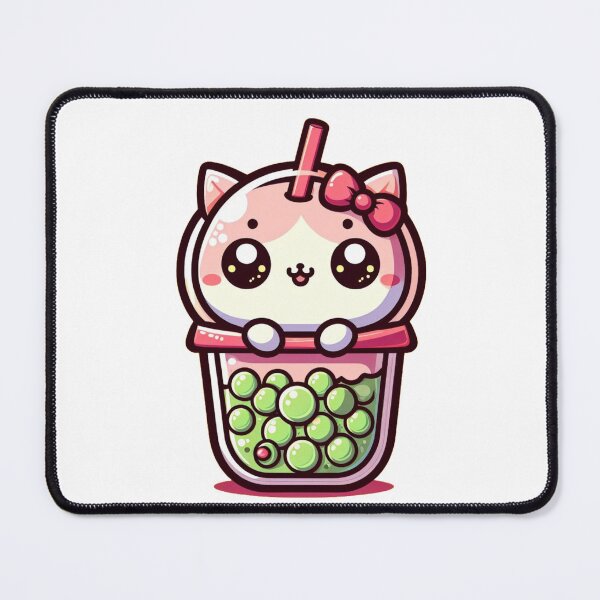 Item preview, Bubble Tea Cute NekoCat designed and sold by tuckmerrytees.
