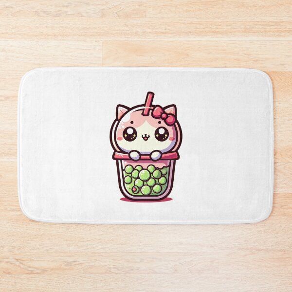 Item preview, Bubble Tea Cute NekoCat  designed and sold by tuckmerrytees.