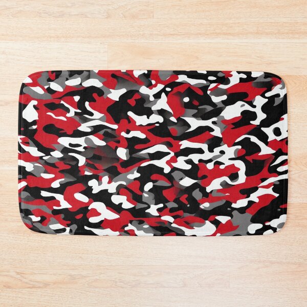 Item preview, Red and Black Camouflage pattern designed and sold by TheCamoShop.