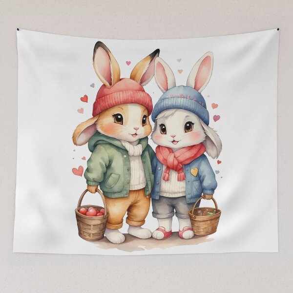 Item preview, Rabbit in love designed and sold by wplamkung.