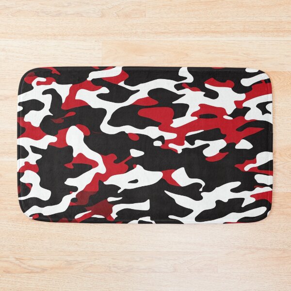 Item preview, Black and  Red Camouflage designed and sold by TheCamoShop.