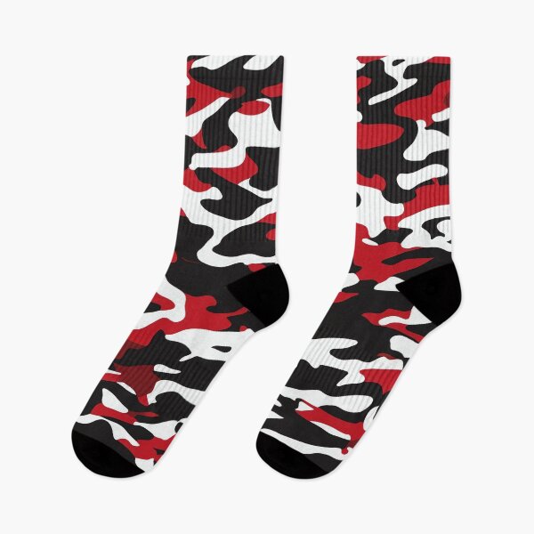 Item preview, Black and  Red Camouflage designed and sold by TheCamoShop.