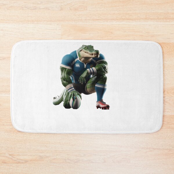 Item preview, Saltwater crocodile Rugby Player designed and sold by SpendieSellers.