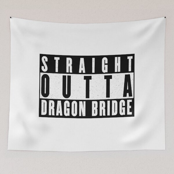 Item preview, Funny Skyrim Straight Outta Dragon Bridge Design designed and sold by jmtees6.