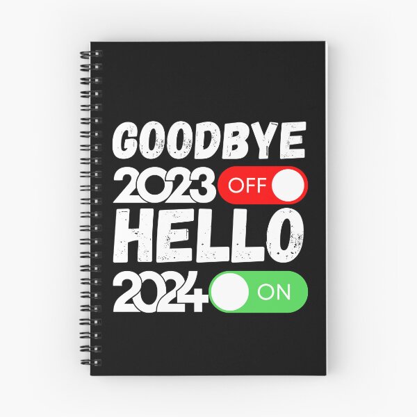 Item preview, Happy New Year 2024 Goodbye 2023 Hello 2024 designed and sold by JRsmail.