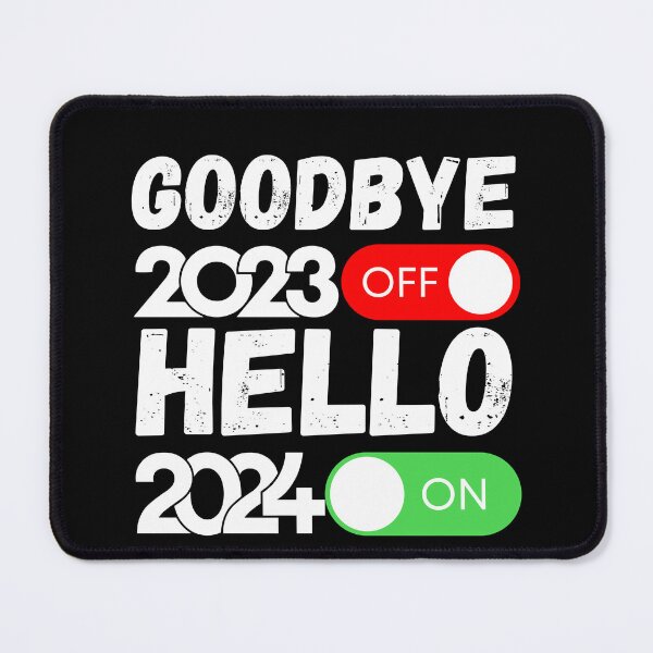 Item preview, Happy New Year 2024 Goodbye 2023 Hello 2024 designed and sold by JRsmail.