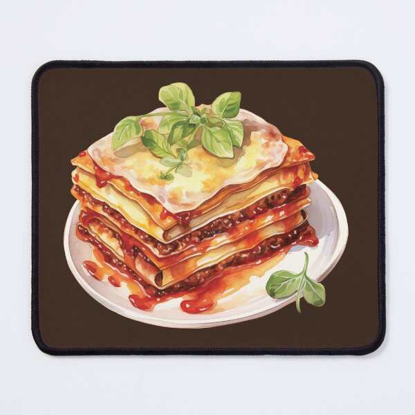 Item preview, Plate of Italian Lasagna designed and sold by Alicia Chee.
