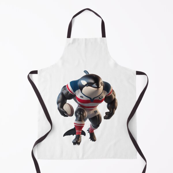Item preview, Orca Rugby Player designed and sold by SpendieSellers.
