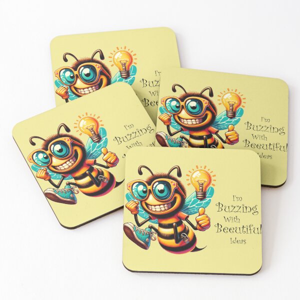 Item preview, cool bee t-shirt designed and sold by crea8iveway.