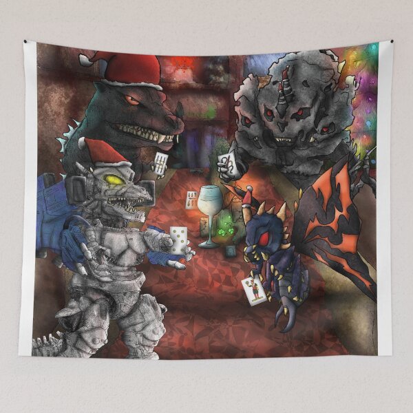 Item preview, Godzilla Plays Scopa designed and sold by DMDigitalManus.