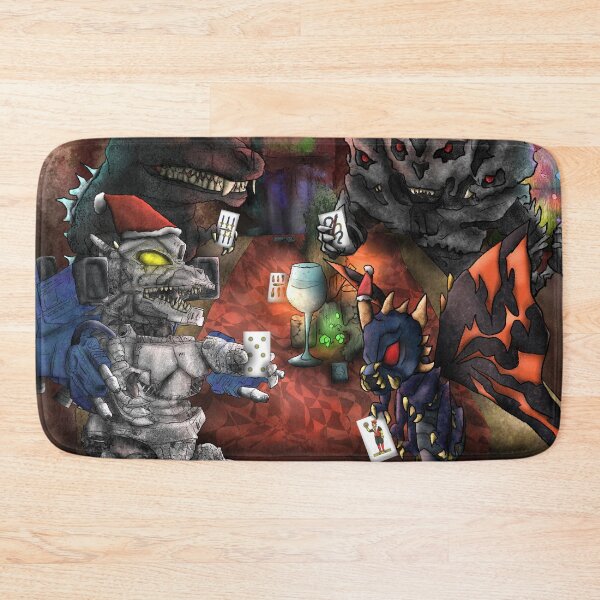 Item preview, Godzilla Plays Scopa designed and sold by DMDigitalManus.