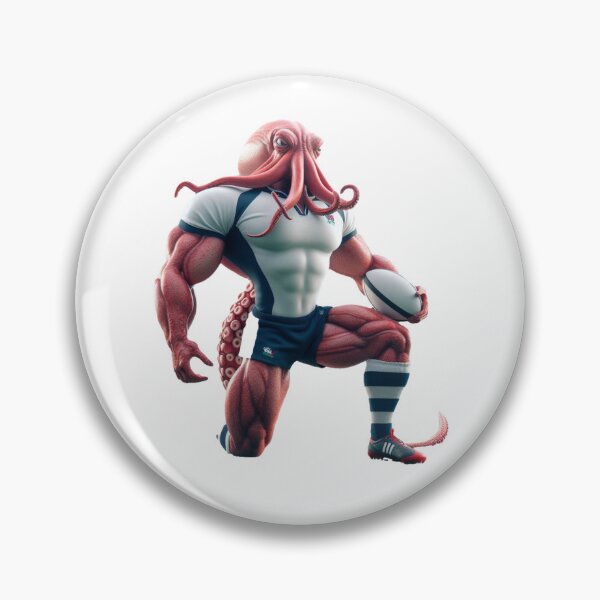 Item preview, Octopus Rugby Player designed and sold by SpendieSellers.