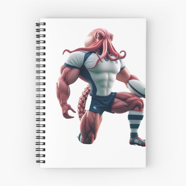 Item preview, Octopus Rugby Player designed and sold by SpendieSellers.