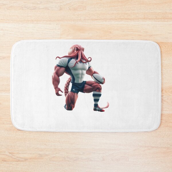 Item preview, Octopus Rugby Player designed and sold by SpendieSellers.