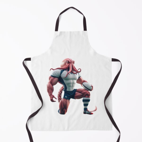 Item preview, Octopus Rugby Player designed and sold by SpendieSellers.