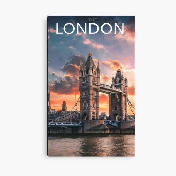 Item preview, "Cinematic London Odyssey" - London travel poster Wanderlust designed and sold by stickercuffs.