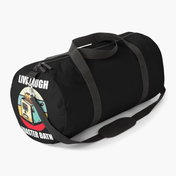 Item preview, Retro Funny Live Laugh Toaster Bath Meme designed and sold by ArabCorner.