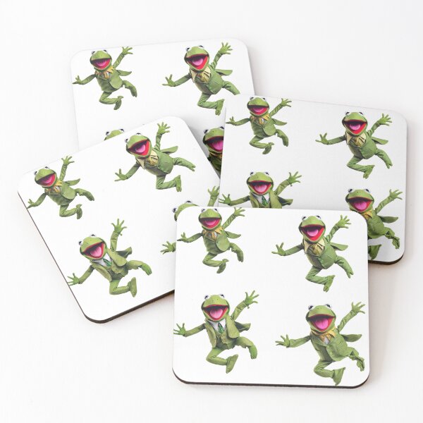 Item preview, Kermit the Frog Jumping in Excitement designed and sold by Ameripensia.