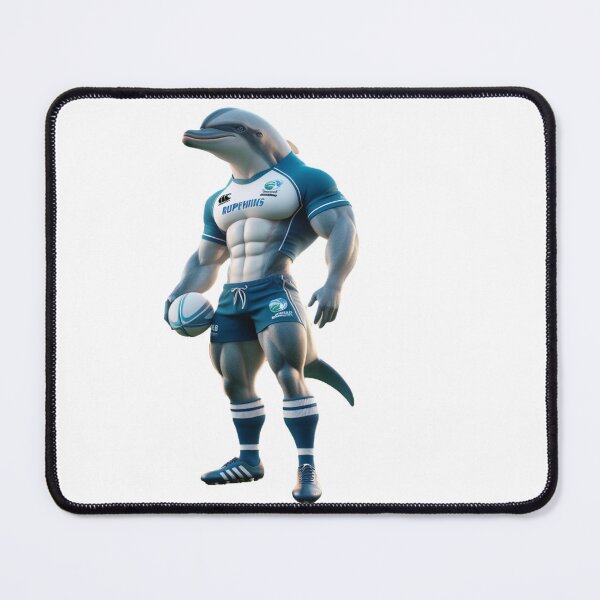 Item preview, Dolphin Rugby Player designed and sold by SpendieSellers.
