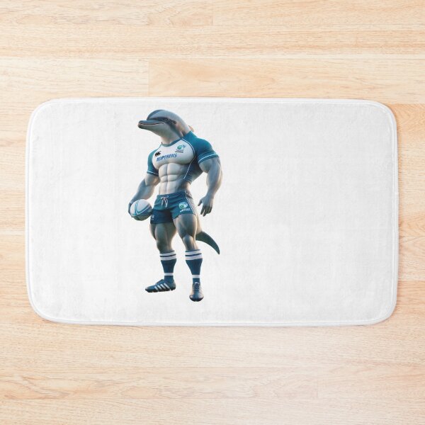 Item preview, Dolphin Rugby Player designed and sold by SpendieSellers.