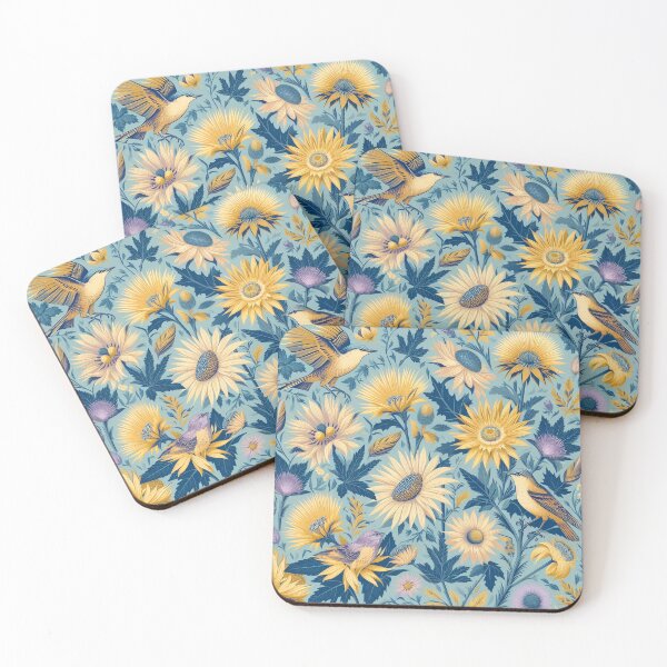 Item preview, Morris blue florals designed and sold by tipitoes.