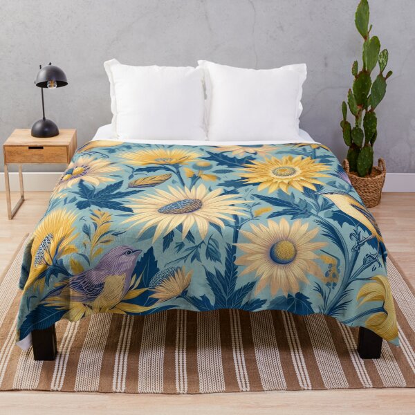 Item preview, Morris blue florals designed and sold by tipitoes.