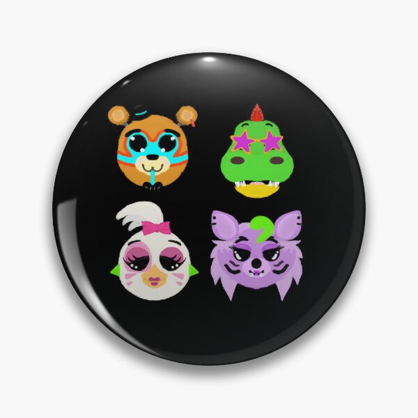 Item preview, Security Breach Squad Five Nights at Freddy's Fan Art  designed and sold by Dizzy Peach Designs.