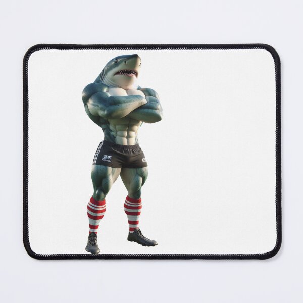 Item preview, Mako shark Rugby Player designed and sold by SpendieSellers.