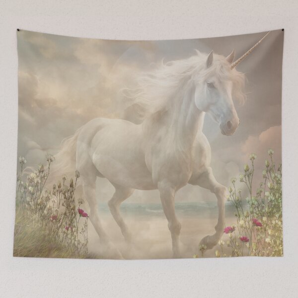 Item preview, Cute Unicorn Head, Rainbow Unicorn Art For Unicorn Fans designed and sold by haRexia.