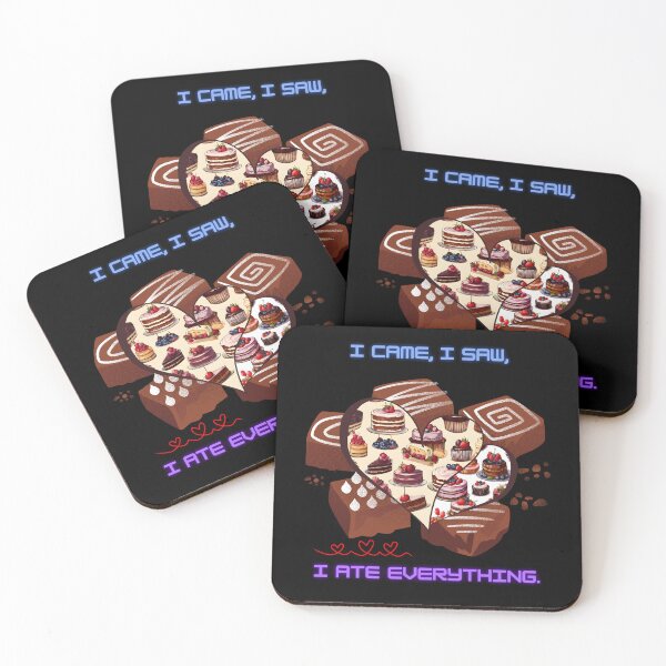 Item preview, I came, I saw, I ate Everything. Sweet chocolate and cookies designed and sold by Robertroo.