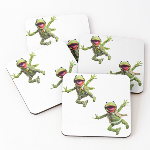 Item preview, Kermit the Frog Jumping in Excitement designed and sold by Ameripensia.