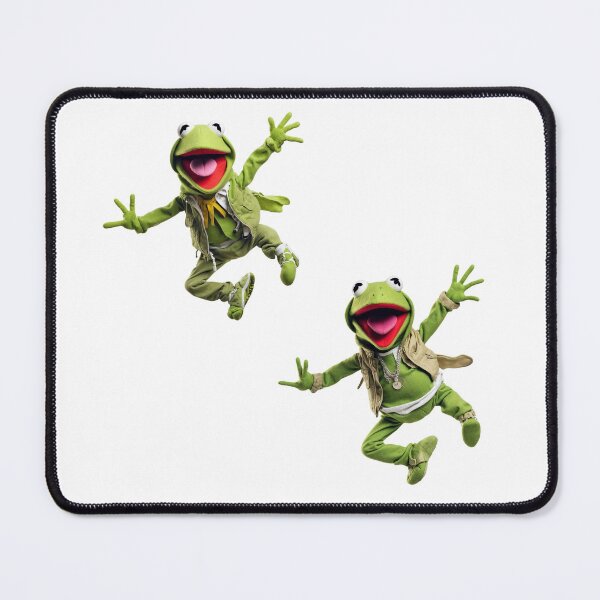 Item preview, Kermit the Frog Jumping in Excitement designed and sold by Ameripensia.