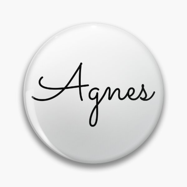Item preview, Writing Agnes Name Label designed and sold by NormadWorld.